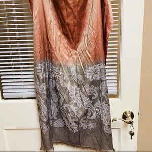 Scarf or wrap reversible X-Large